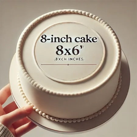 Custom Tier one Cake 6" x 7"
